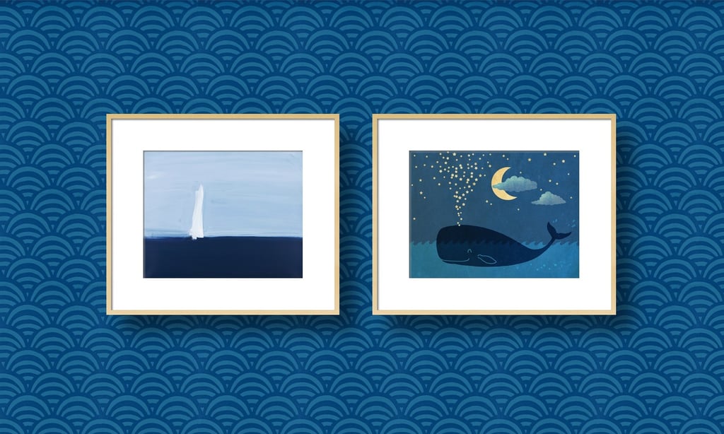 Our Artfully Walls Pick: Our Artfully Walls Pick:Whale of a Tale Pair Framed ($294)