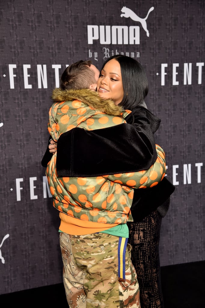 Rihanna at Fenty x Puma Fashion Show February 2016