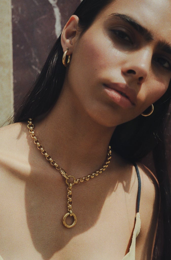 Laura Lombardi Rina Necklace | Chunky Chain-Link Necklace Trend 2019 ...