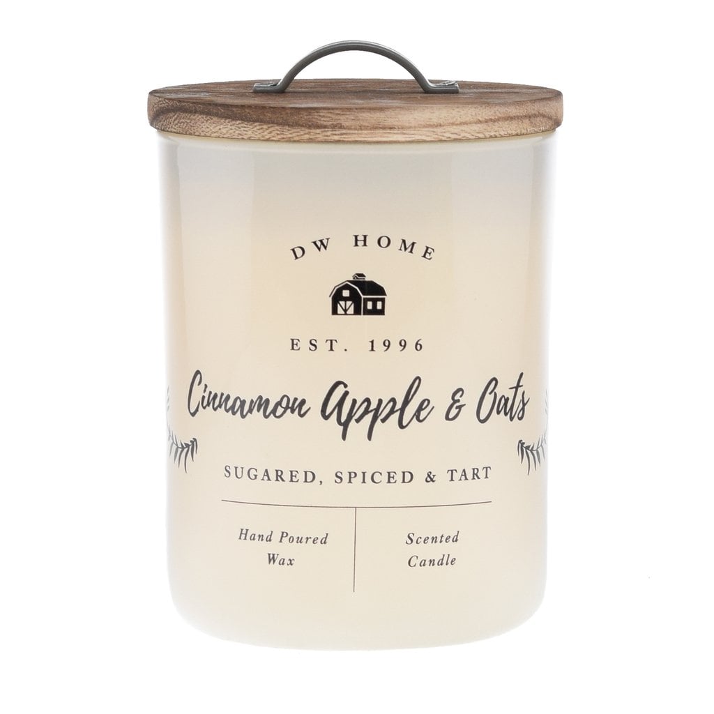 DW Home Cinnamon Apple & Oats Single Wick Candle