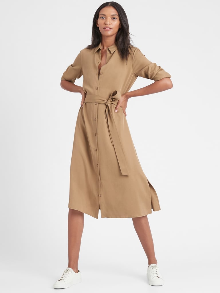 Midi Shirt Dress