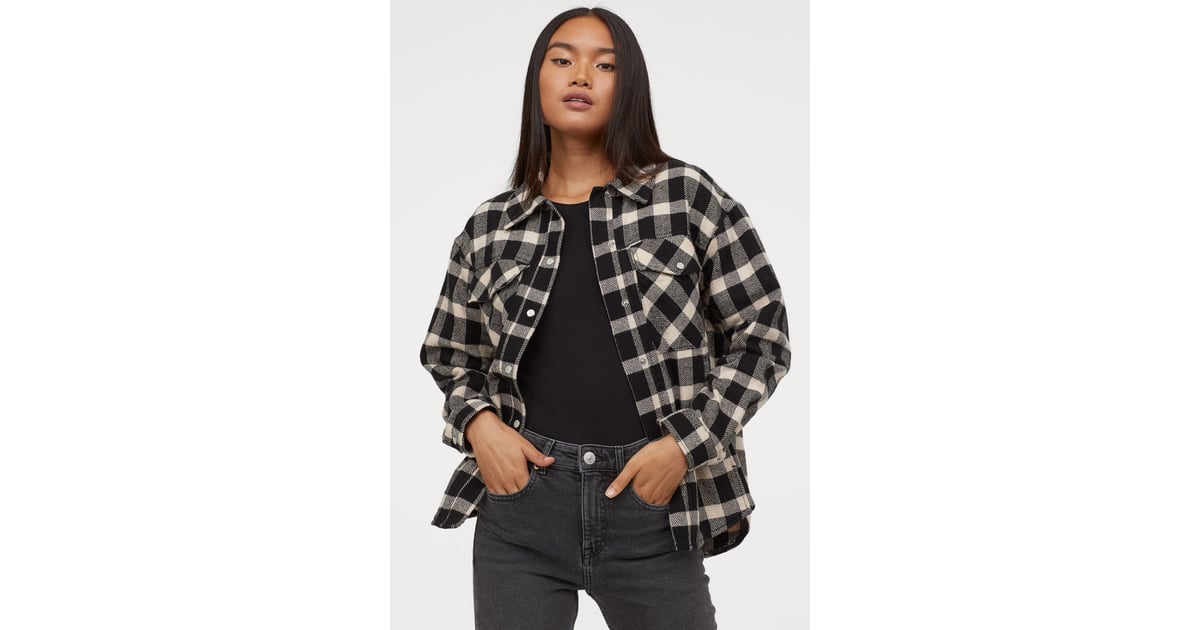 hm checkered jacket