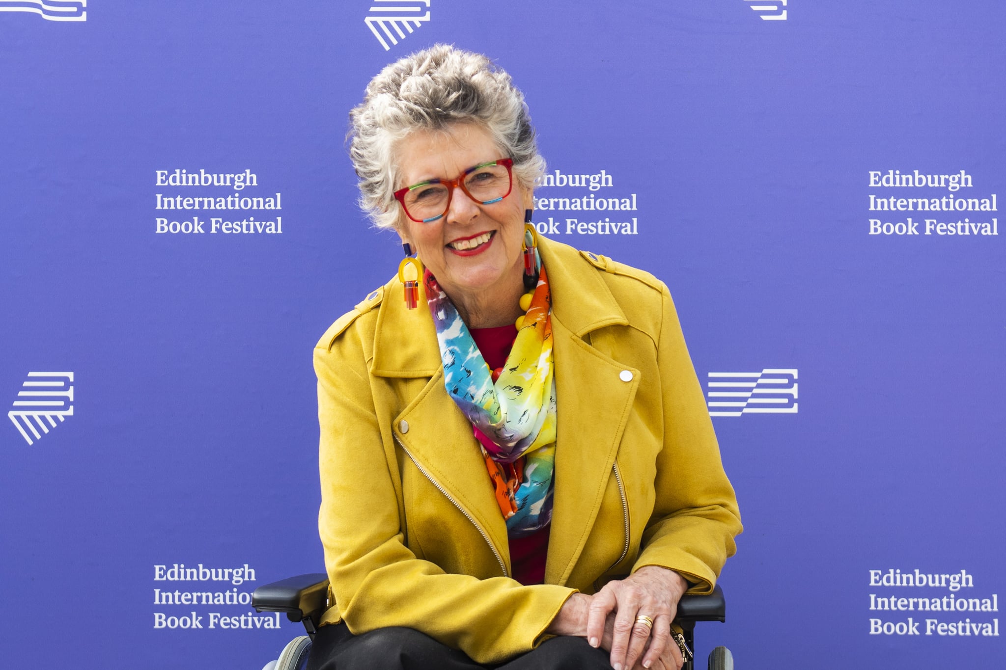 EDINBURGH, SCOTLAND - AUGUST 10: British-South African restaurateur, chef, caterer, television presenter/broadcaster, businesswoman, journalist, cookery writer and novelist Prue Leith attends a photocall during the Edinburgh International Book Festival 2019 on August 10, 2019 in Edinburgh, Scotland. (Photo by Simone Padovani/Awakening/Getty Images)