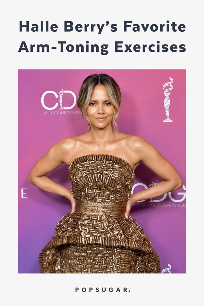 Halle Berry's 5 Exercises For Toned Arms
