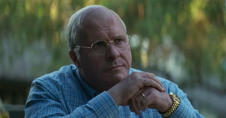 Christian Bale As Dick Cheney In The Vice Movie Trailer Popsugar Entertainment Uk