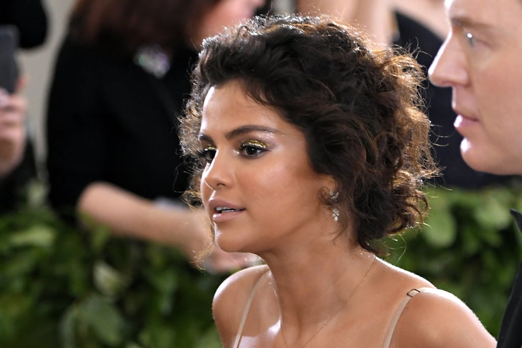 Selena Gomez Hair and Makeup at the 2018 Met Gala