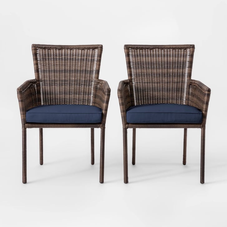 Monroe 2-Pack Stack Patio Dining Chair | Best Outdoor Furniture at Target | POPSUGAR Home UK 