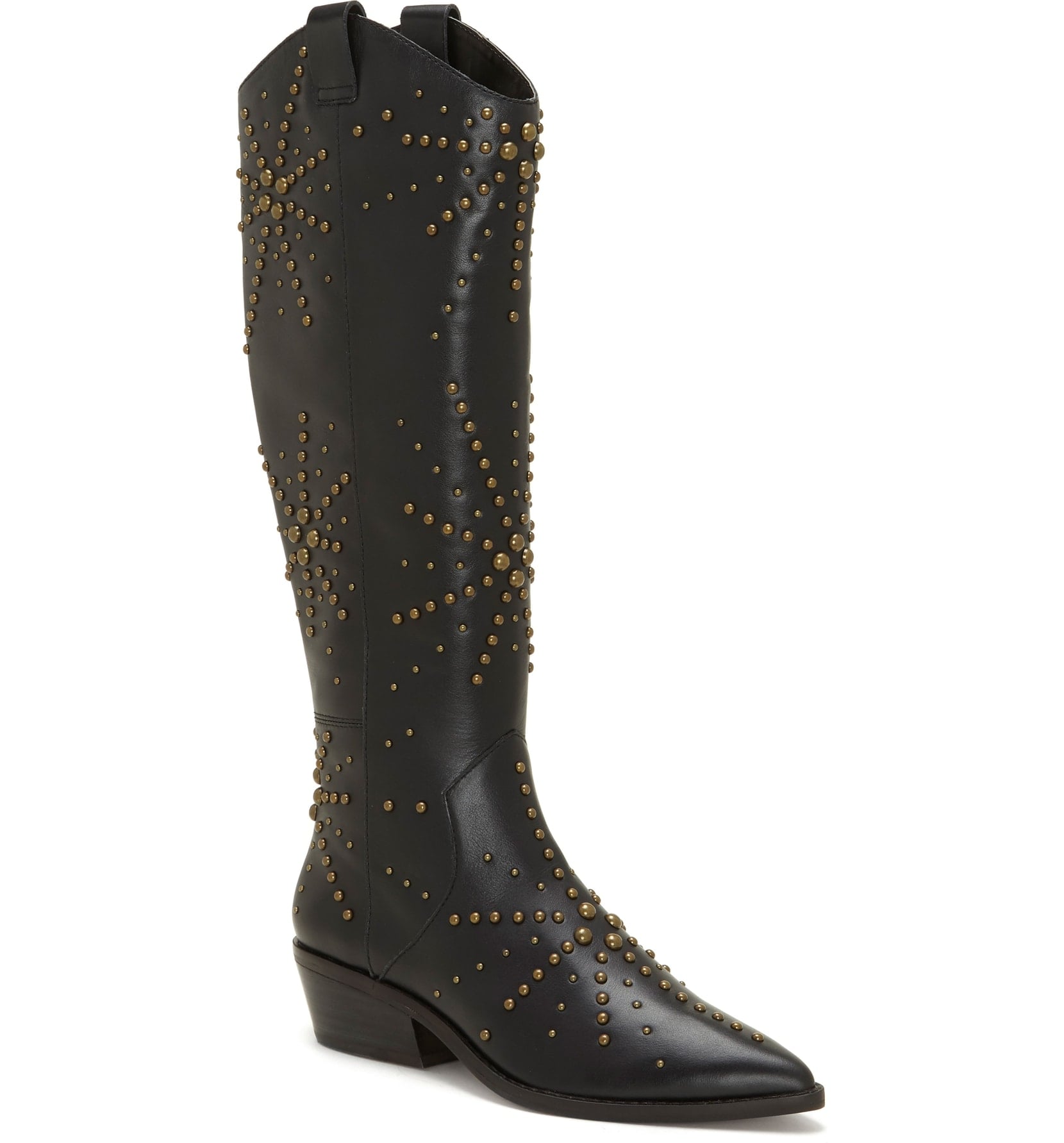 1 state studded booties