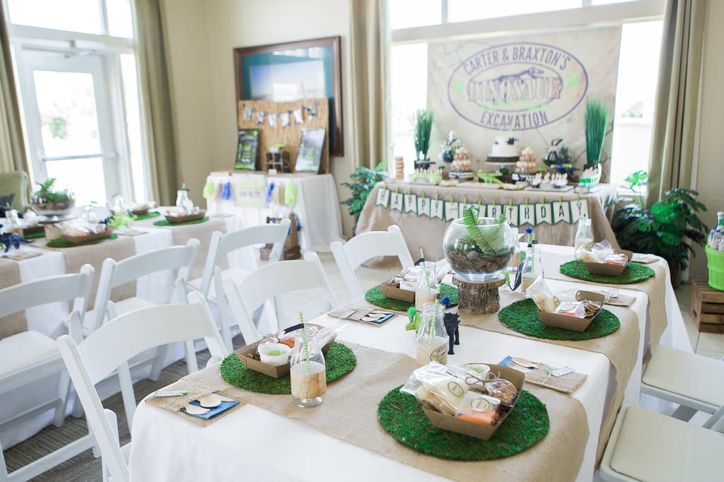 Dinosaur Kids' Birthday Party Ideas