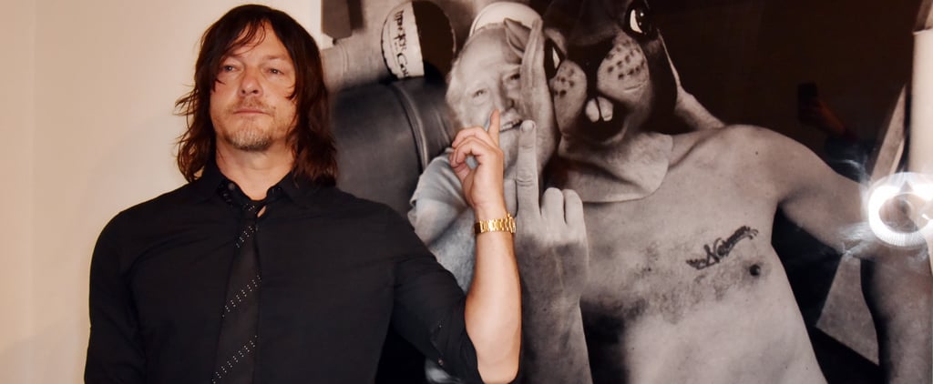 Norman Reedus, Diane Kruger at Paris Photo Exhibition 2016