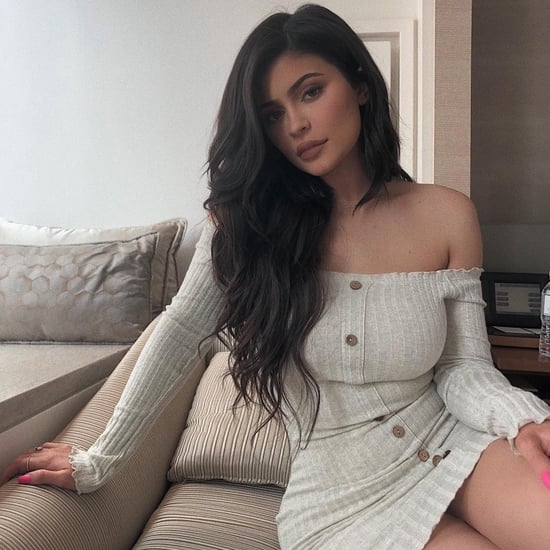Kylie Jenner's Off-the-Shoulder Fashion Nova Dress