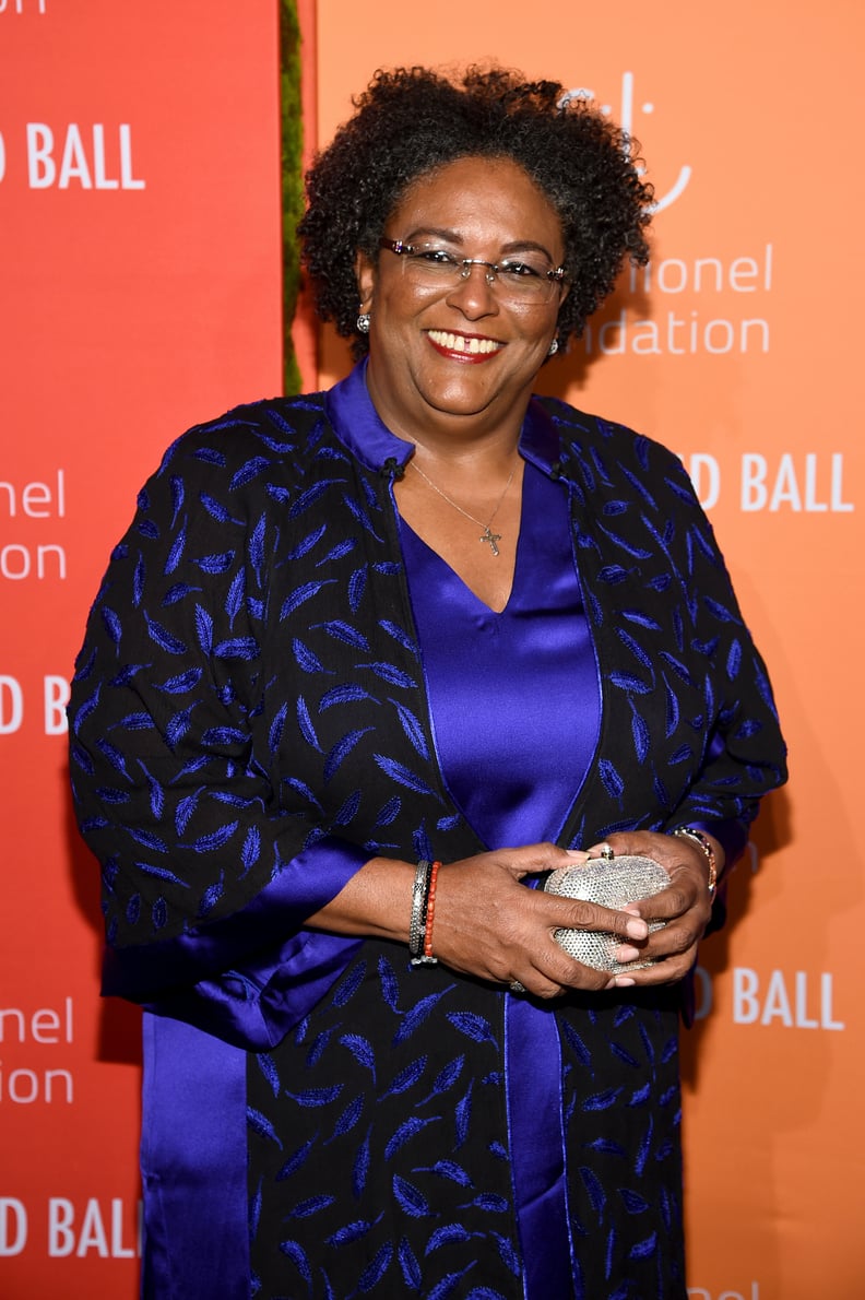 Prime Minister of Barbados Mia Mottley at the 2019 Diamond Ball