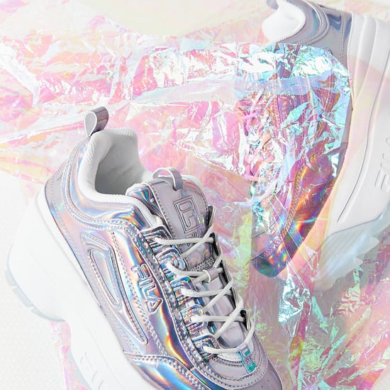 FIla Iridescent Sneakers at Urban Outfitters