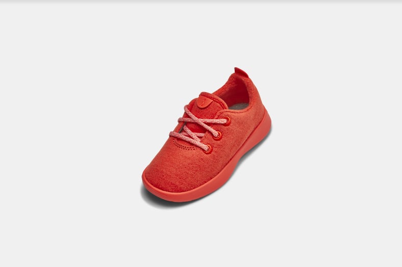 Smallbirds Wool Runners in Red