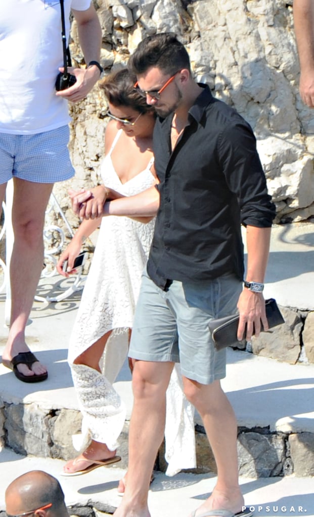 Lea Michele Kisses Matthew Paetz in Italy | Pictures