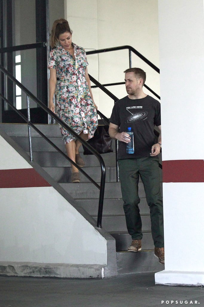 Ryan Gosling and Eva Mendes in LA Pictures April 2018