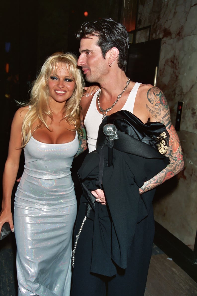 Pamela Anderson and Tommy Lee in 1995