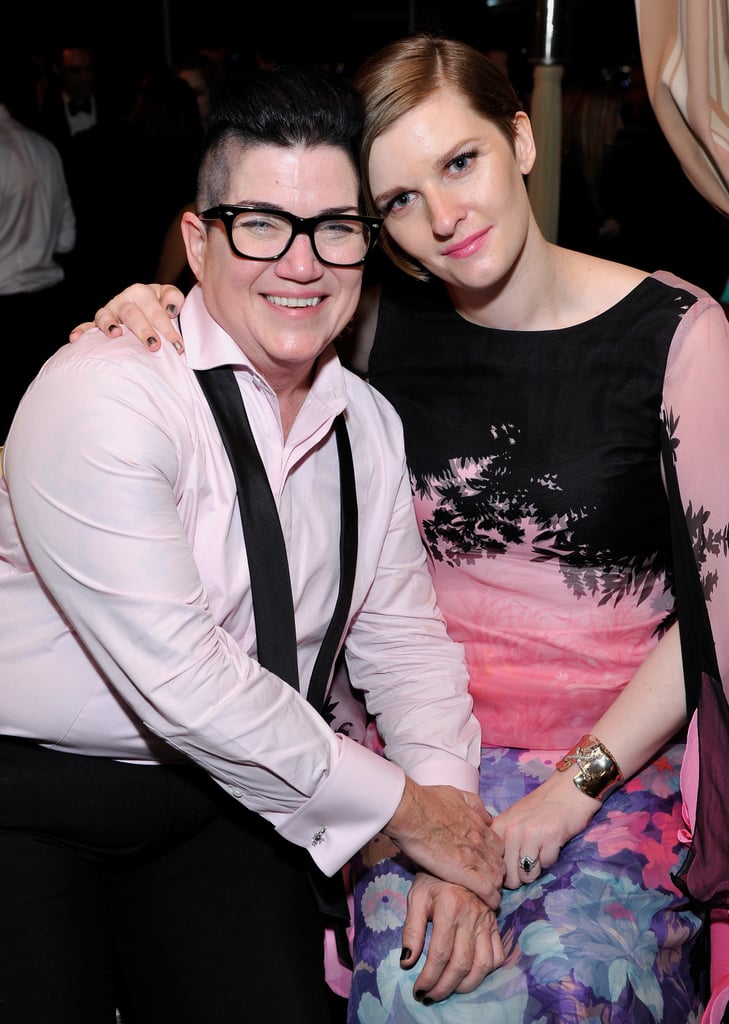 Pictured: Lea DeLaria and Chelsea Fairless