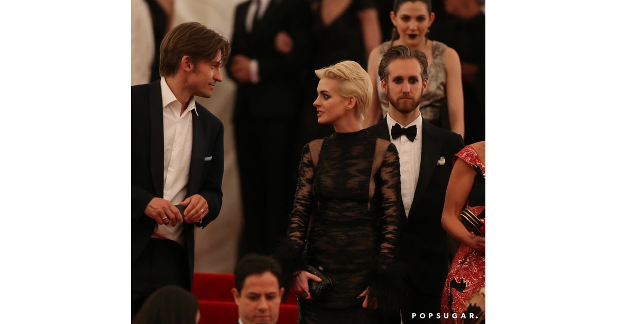 Anne Hathaway chatted with Game of Thrones star Nikolaj ...