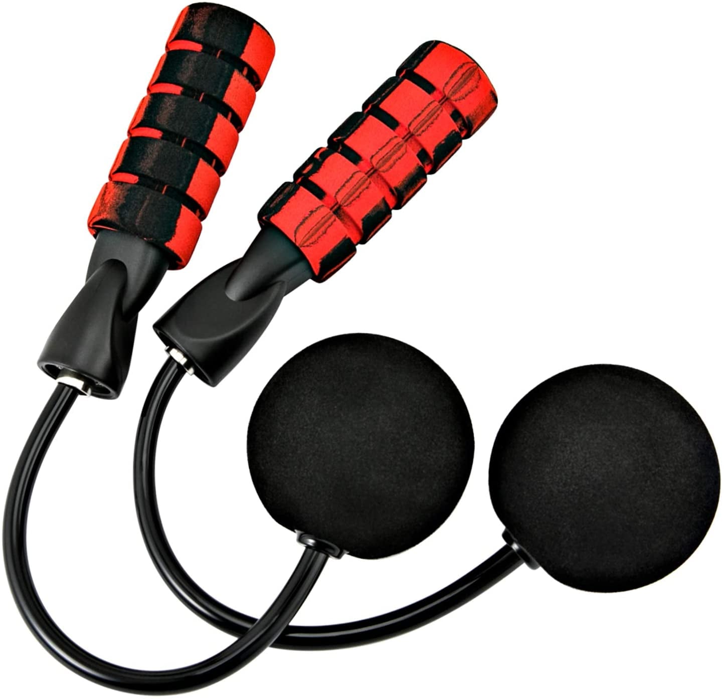 Jump Rope Cordless Skipping Ropeless Indoor Outdoor Train Weighted Skipping UK 