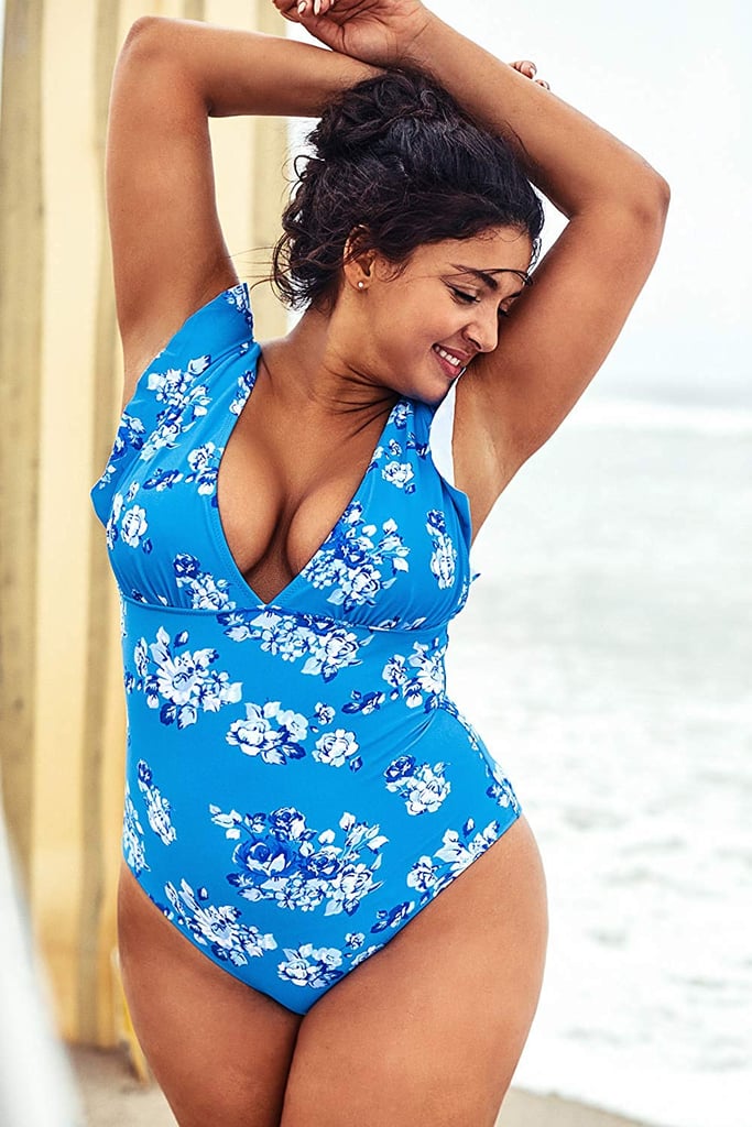 CUPSHE Floral One-Piece Swimsuit