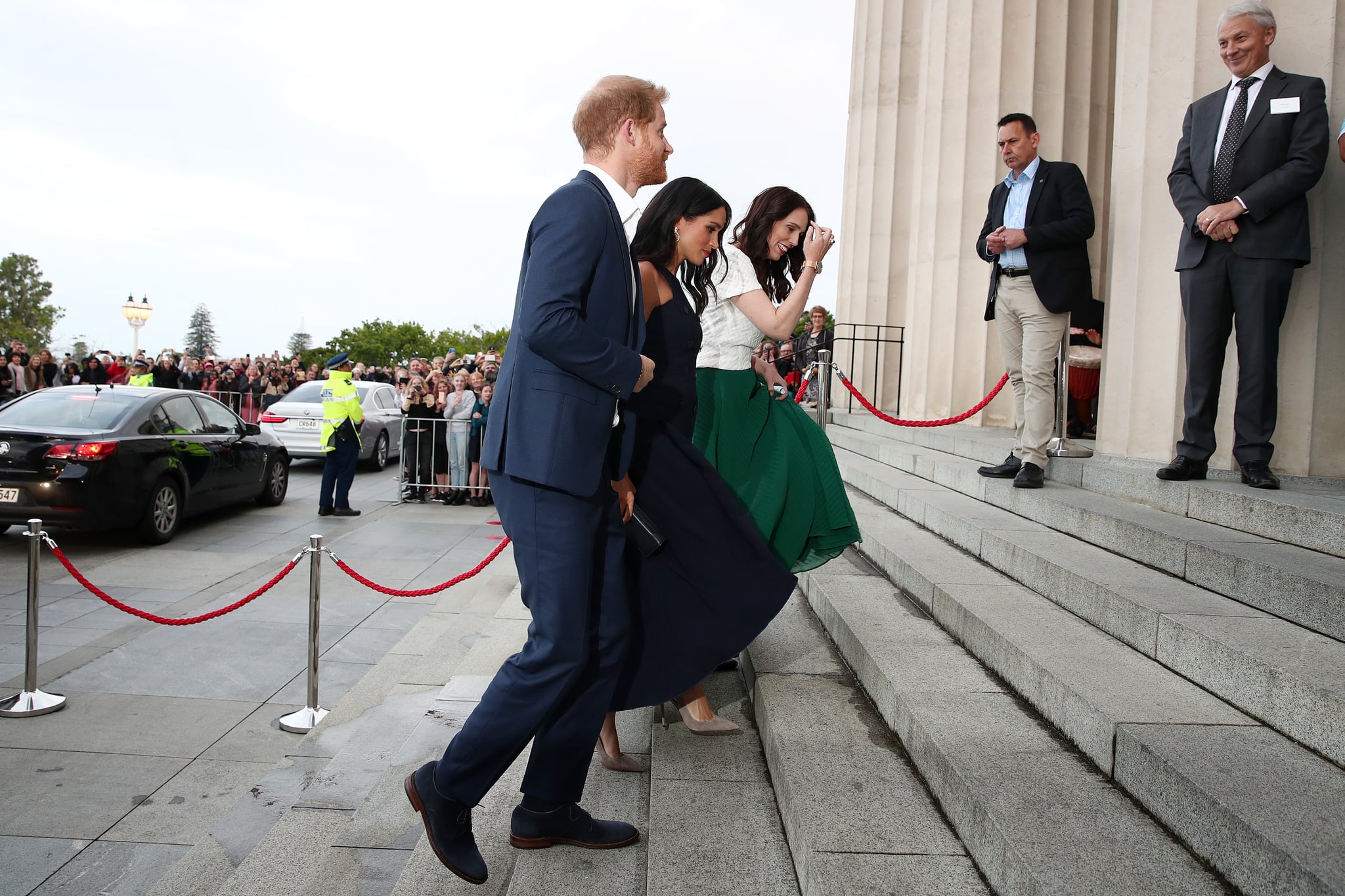 Meghan Markle s Antonio Berardi Dress October 2018 POPSUGAR