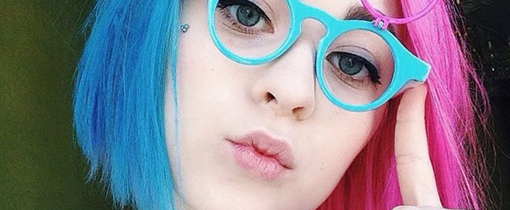 Rainbow Cat Undercut Hairstyle