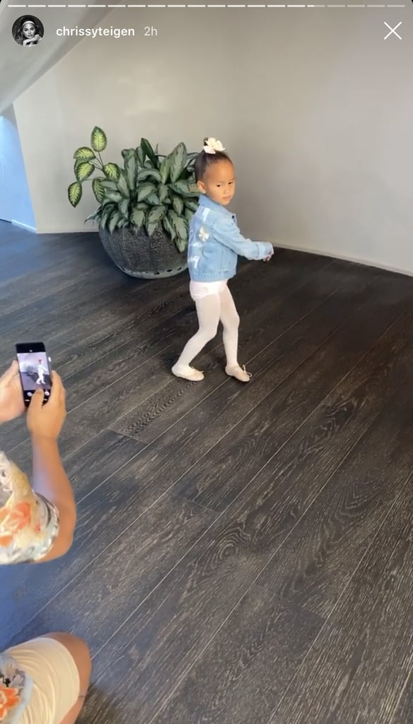 Chrissy Teigen Shared Video of Luna in a Ballerina Costume