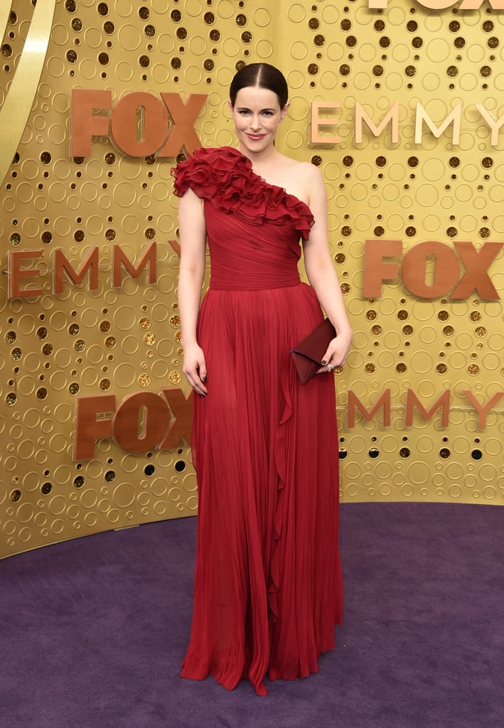 Emily Hampshire at the 2019 Emmys