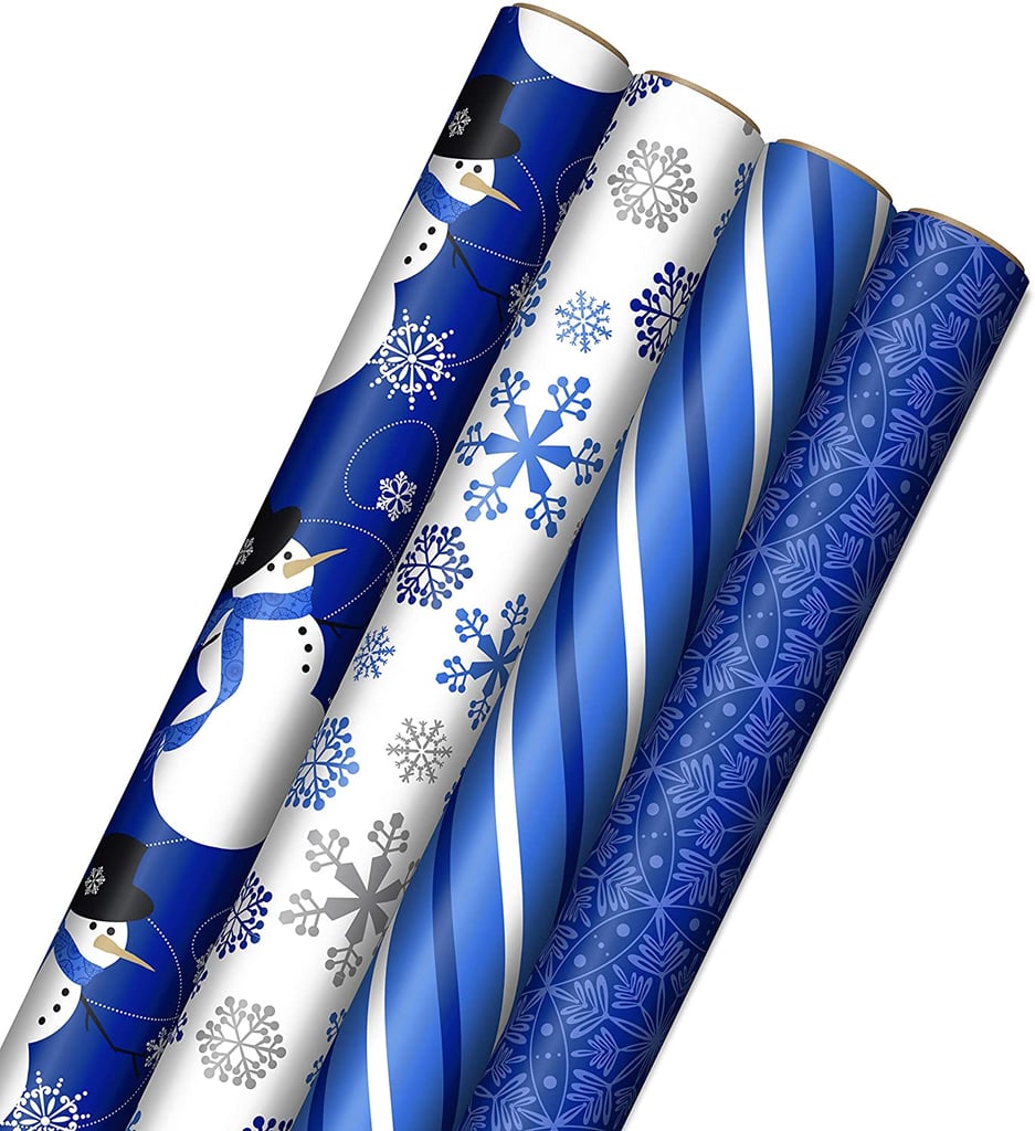 Something Blue: Image Arts Blue Christmas Wrapping Paper