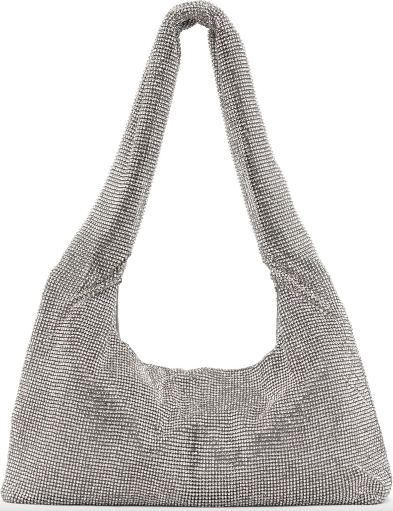 A Splurge-Worthy Accessory: Kara Silver Crystal Mesh Armpit Bag