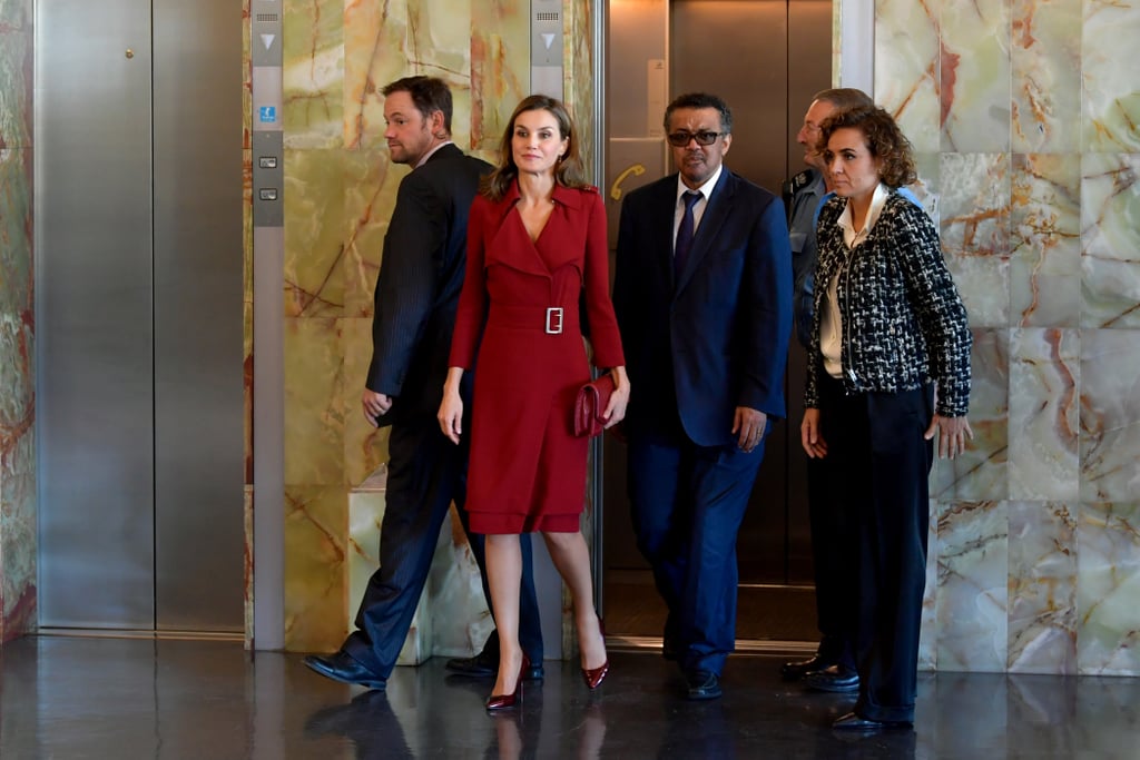 Queen Letizia Red Pumps