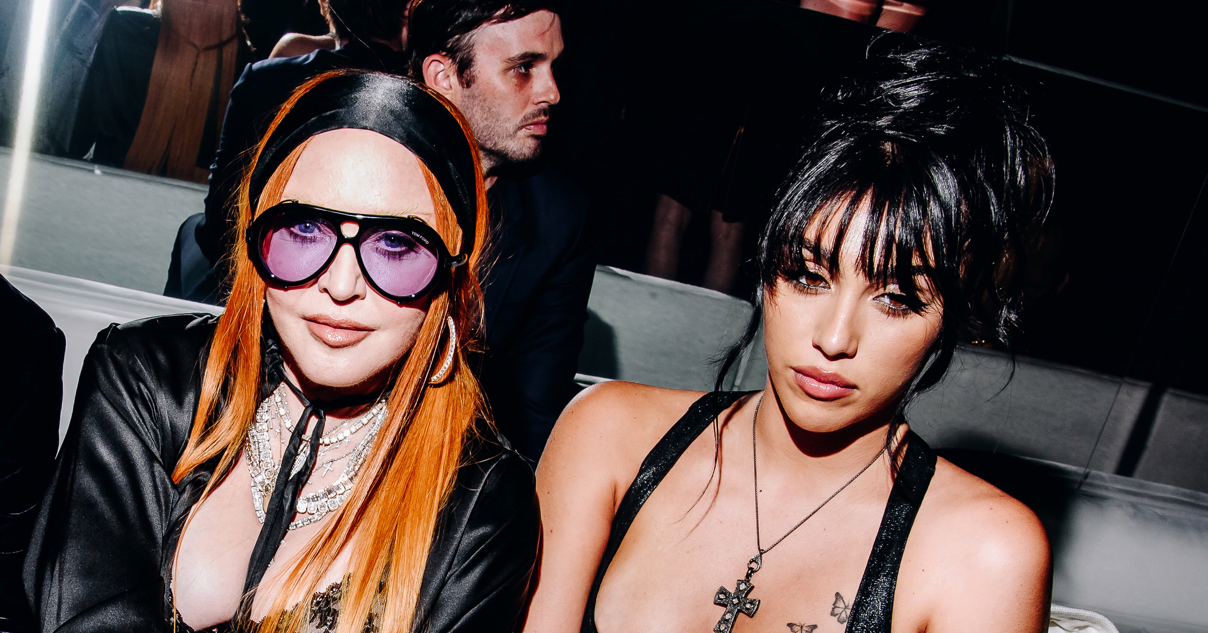 Madonna, Lourdes Leon, Rocco Ritchie Attend Tom Ford Show At NYFW