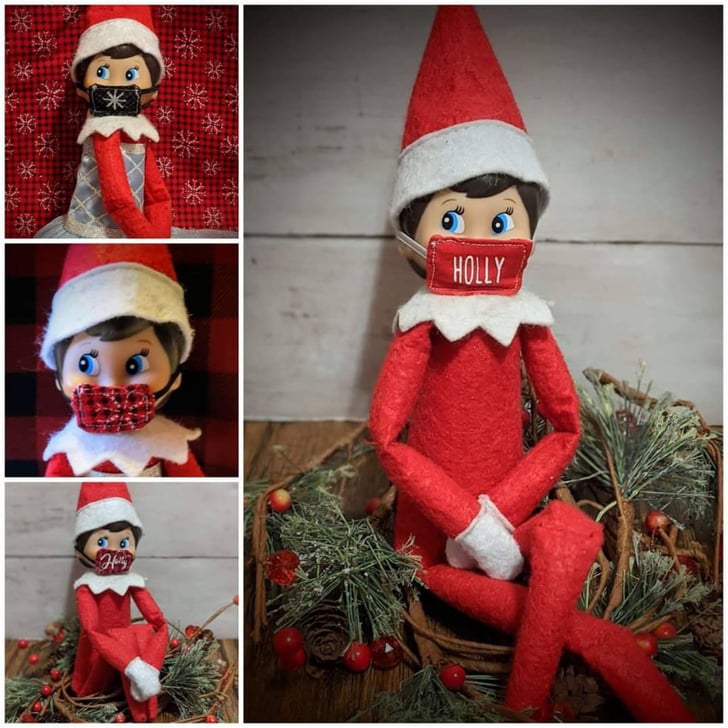Elf Face Masks Elf on the Shelf Face Masks POPSUGAR Family Photo 6