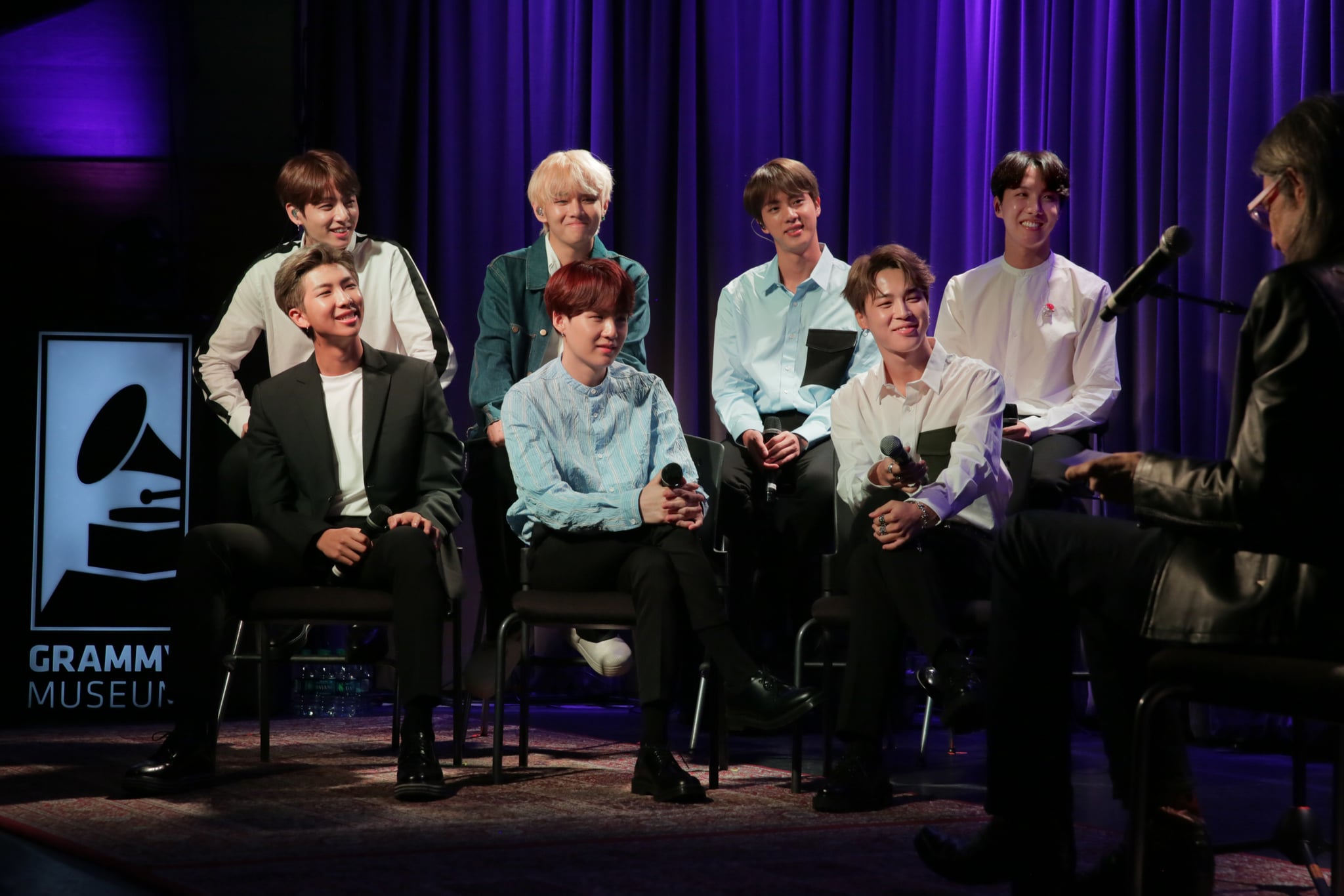 BTS at the Grammy Museum Photos 2018