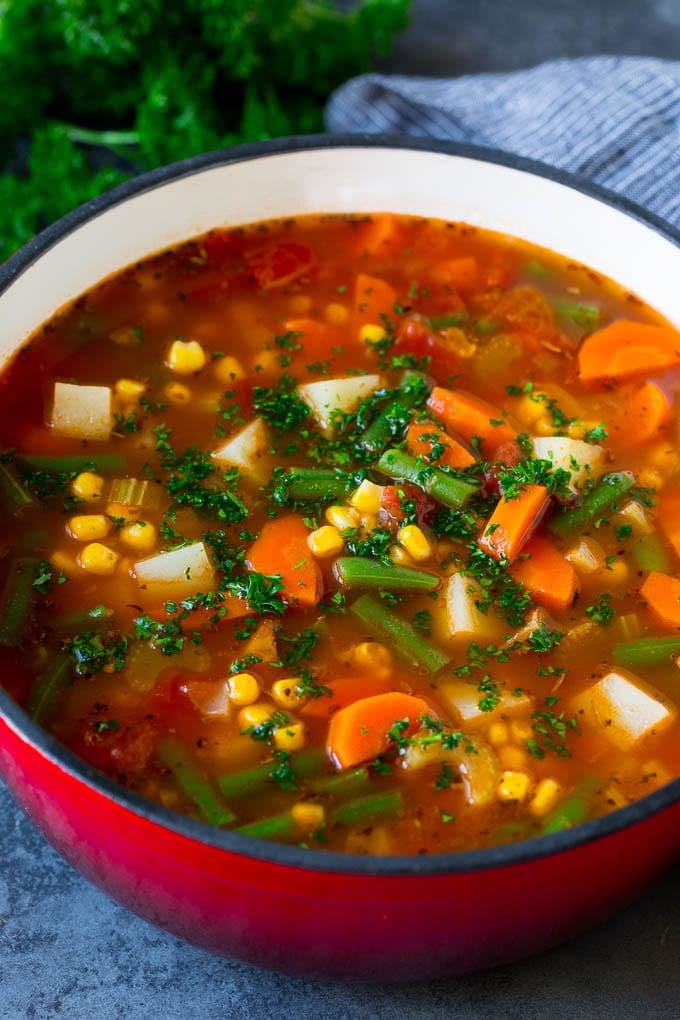 Healthy Soup Recipe: Vegetable Soup