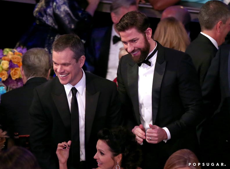 Matt Damon and John Krasinski, Promised Land