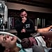 Photo of Dad Reacting to His Child's Birth
