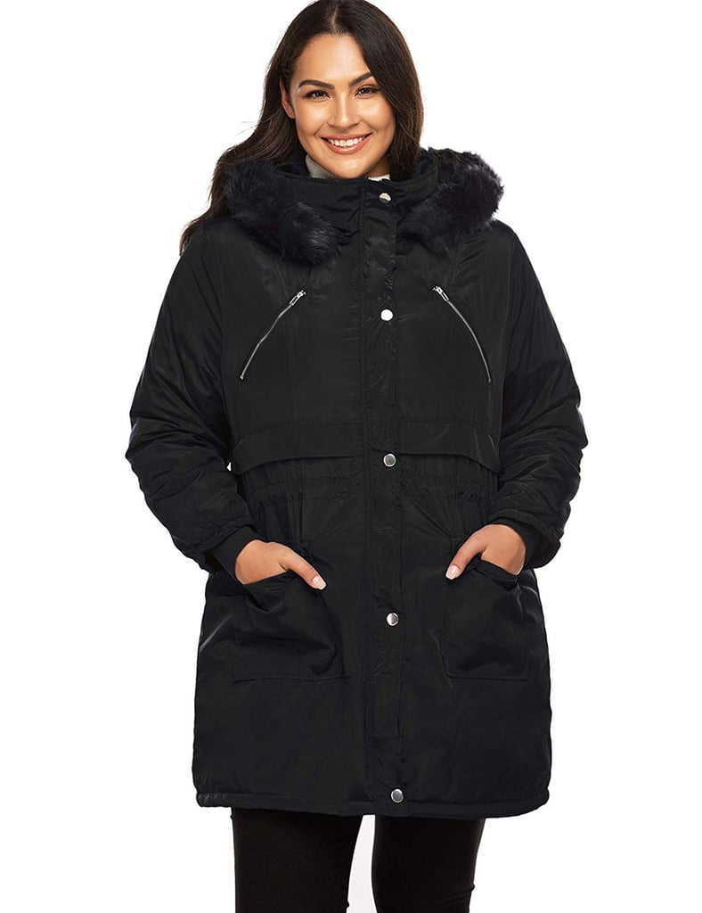 In'Voland Parka With Detachable Fur Hood