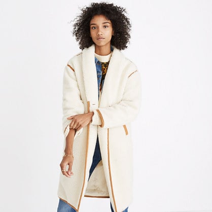 Madewell Sherpa Topcoat