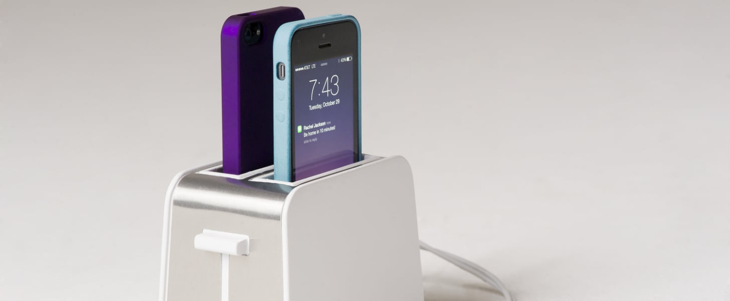 Foaster iPhone Toaster Dock POPSUGAR Tech