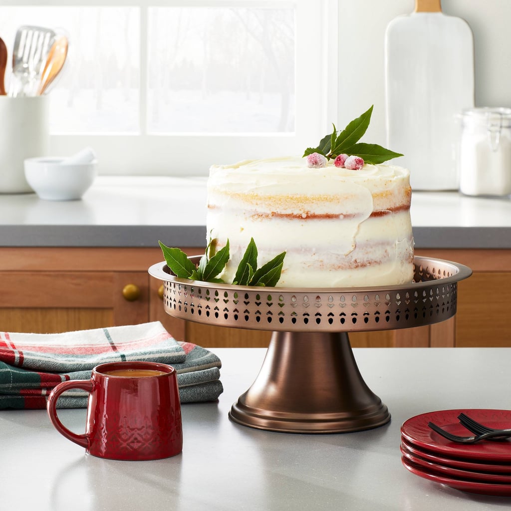 Decorative Notch Metal Cake Stand