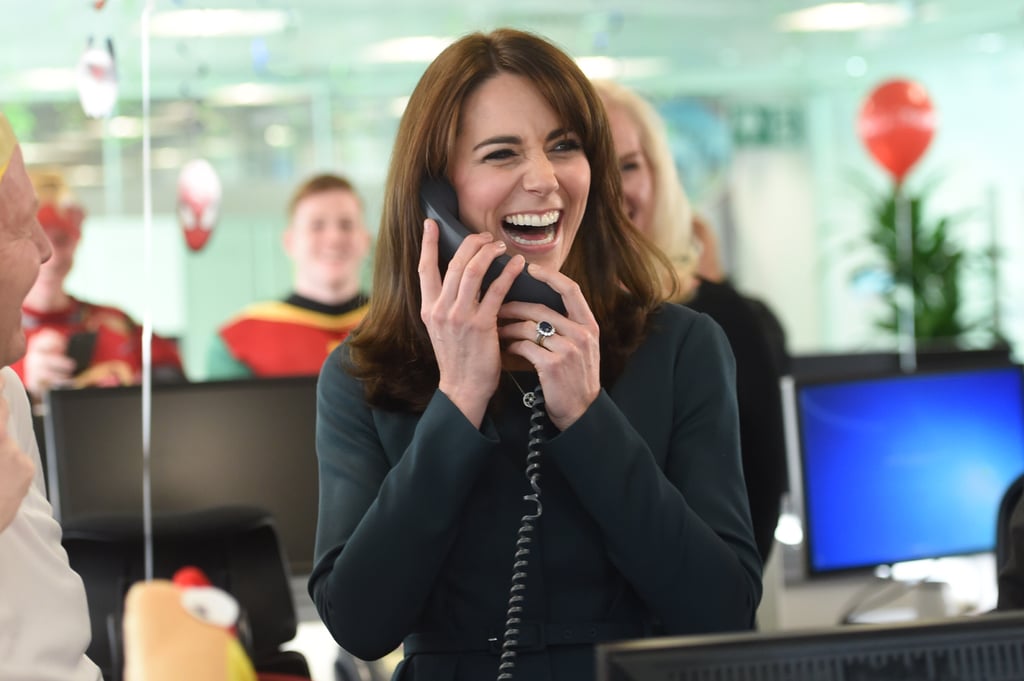 Kate Middleton Trading Room Floor 2015 Pictures