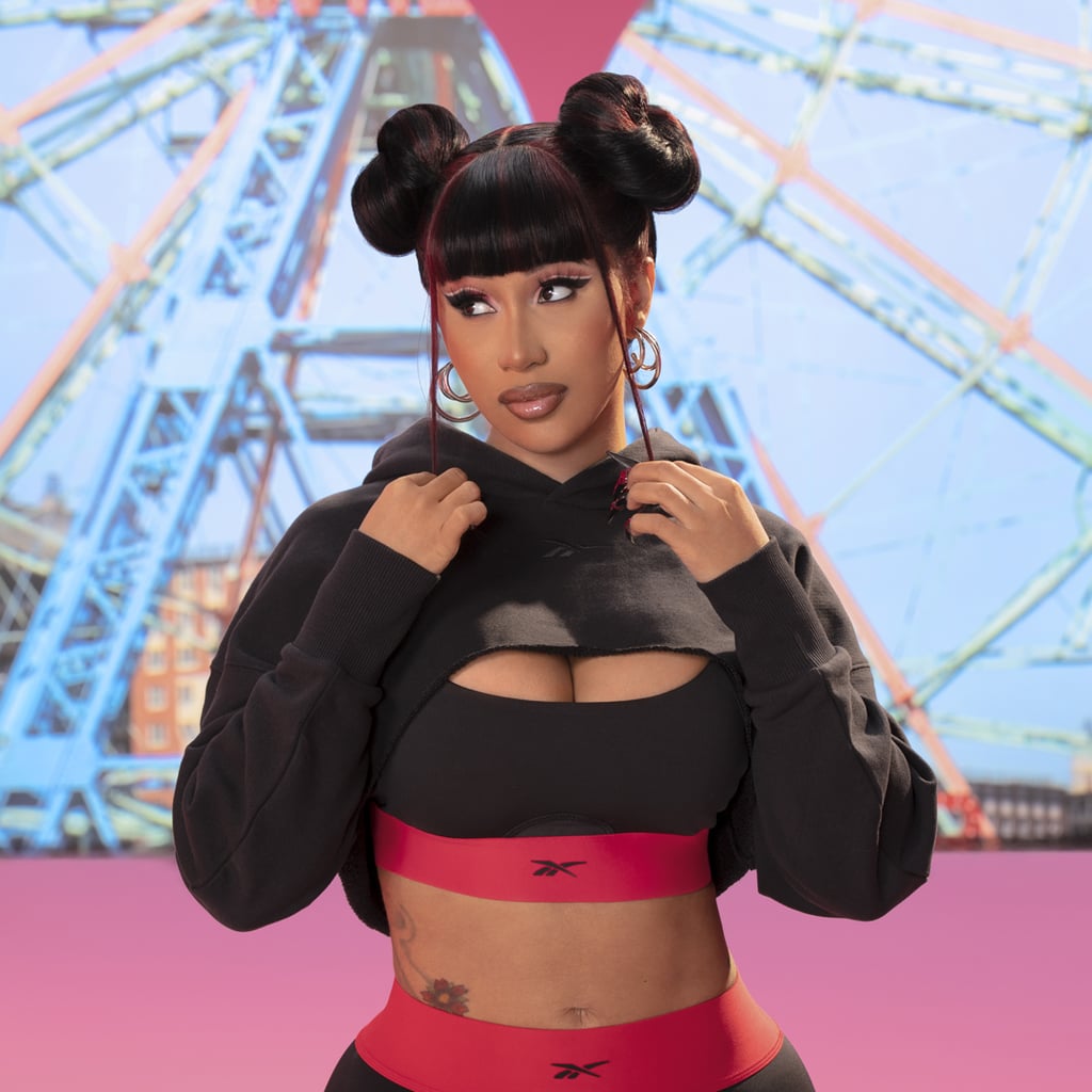 Cardi B Drops a '90s-Inspired Reebok Apparel Collection