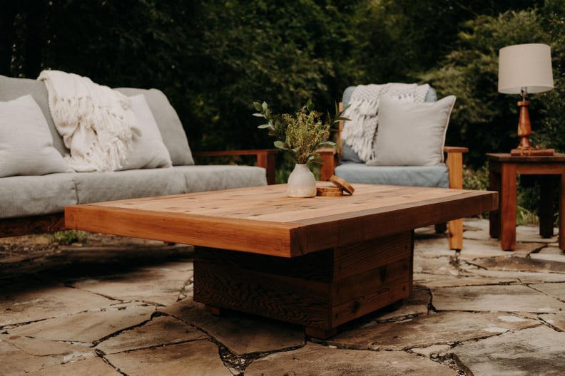 An Outdoor Coffee Table: Premier Collection Patio Coffee Table