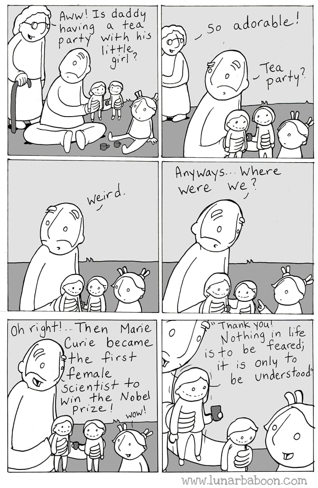 Dad's Comics Teach Love and Acceptance