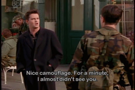 When He Jokes Around With a Soldier
