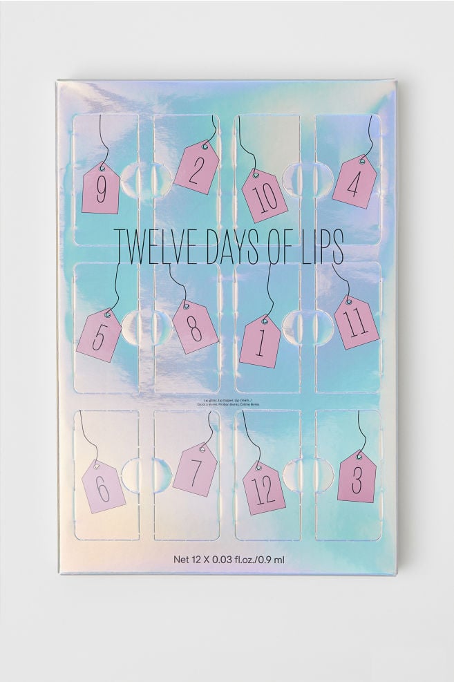 Holiday Lip Calendar Best H&M Products December POPSUGAR Fashion