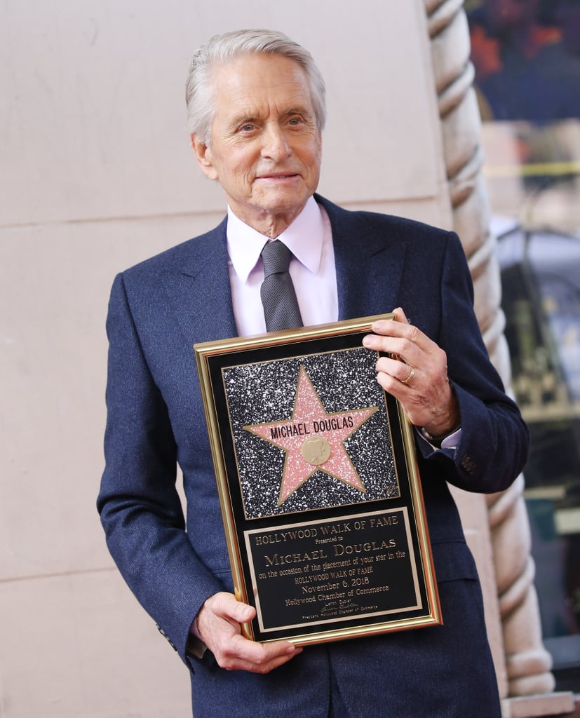 Michael Douglas Hollywood Walk of Fame Ceremony