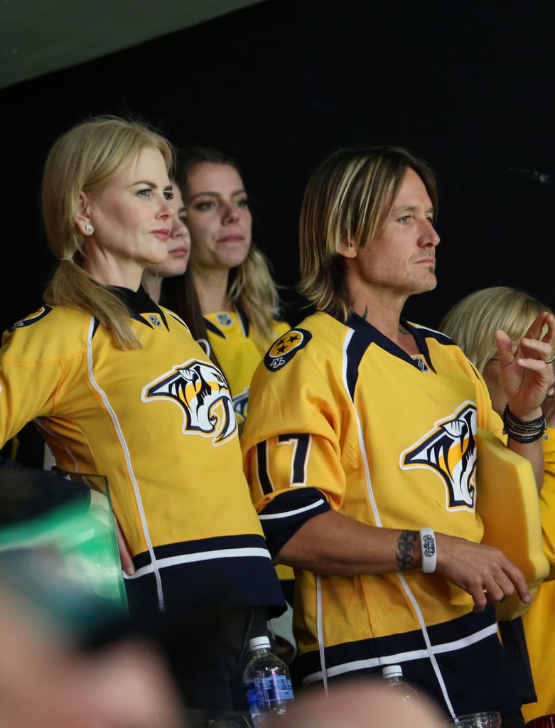 Nicole Kidman and Keith Urban at Stanley Cup Finals 2017